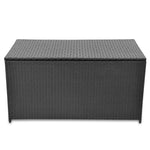 Putekasse 120X50X60 Cm Polyrotting Svart