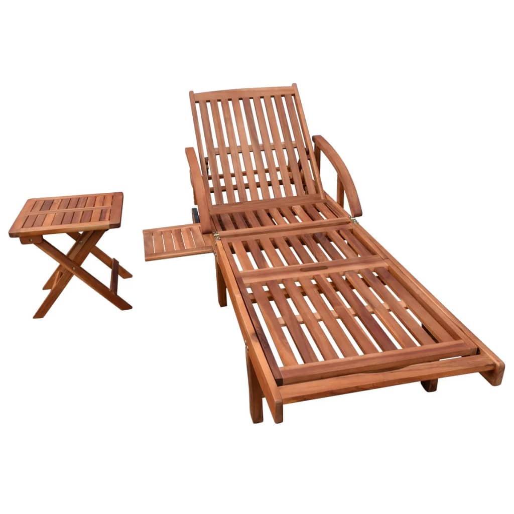 Solseng Med Bord Heltre Akasie