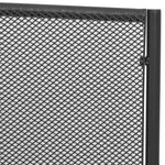 Hagebenk 108 Cm Stål Og Netting Antrasitt