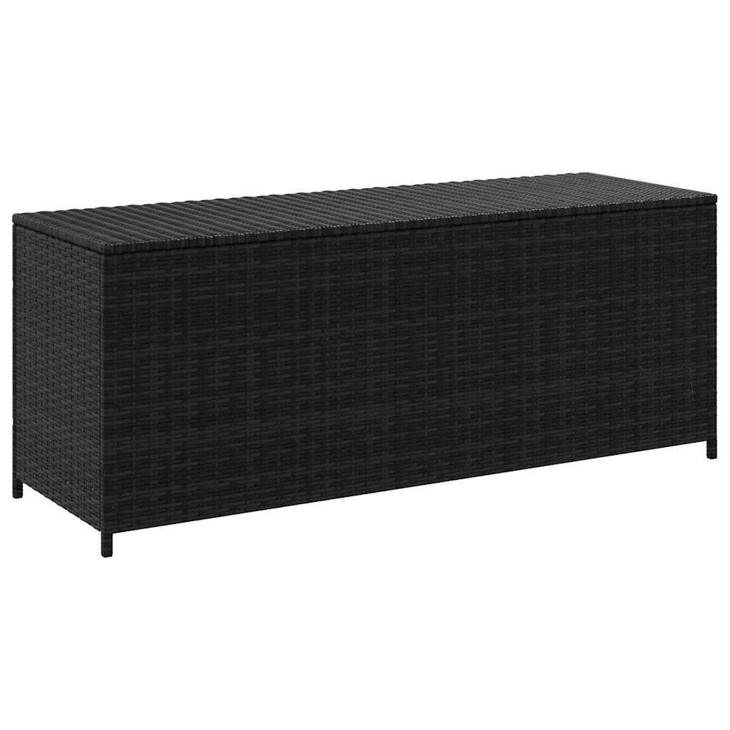 Putekasse 150X50X60 Cm Polyrotting Svart