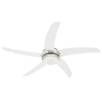 Dekorert Takvifte Med Lys 128 Cm Hvit