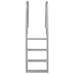 4-Stegs Brygge-/Bassengstige Aluminium 167 Cm