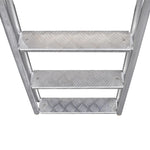 4-Stegs Brygge-/Bassengstige Aluminium 167 Cm