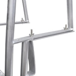 4-Stegs Brygge-/Bassengstige Aluminium 167 Cm