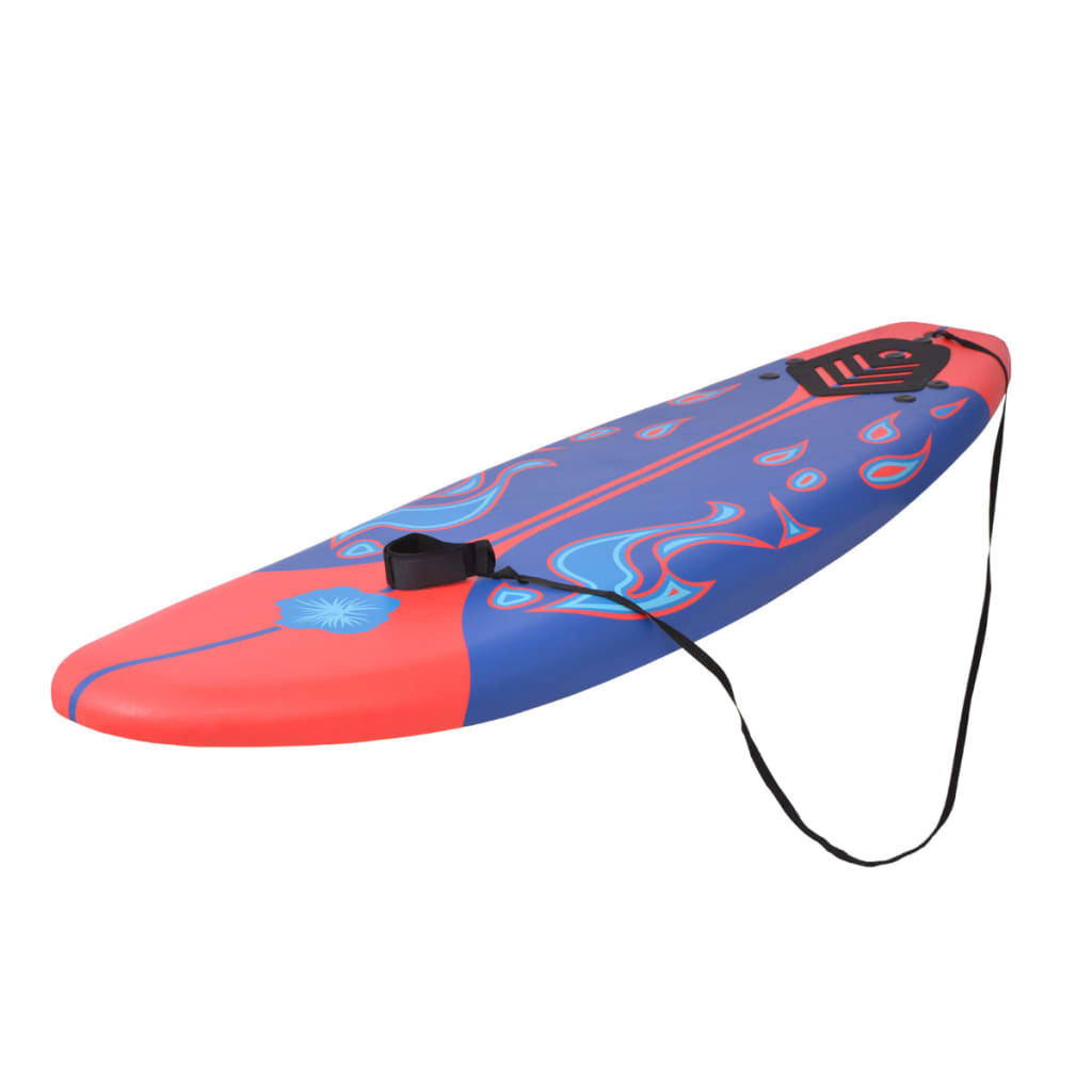 Surfebrett Blå Og Rød 170 Cm