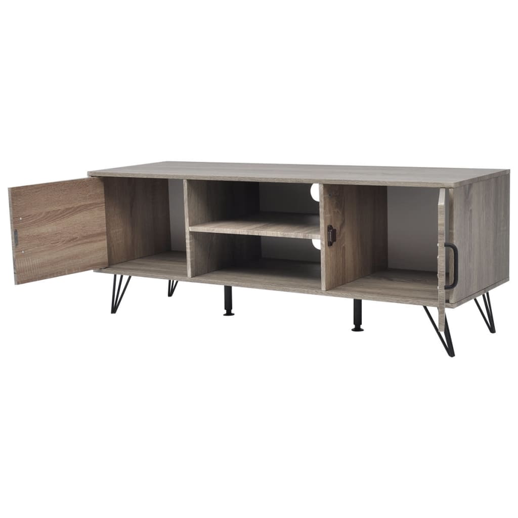 Tv-Benk 120X40X45 Cm Grå