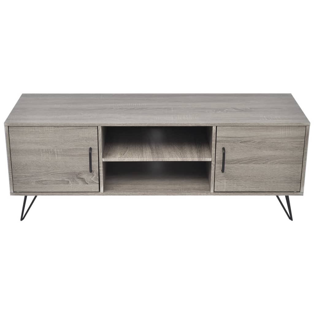 Tv-Benk 120X40X45 Cm Grå