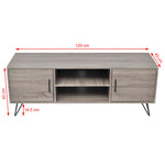 Tv-Benk 120X40X45 Cm Grå