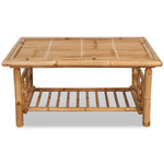 Salongbord Bambus 90X50X45 Cm