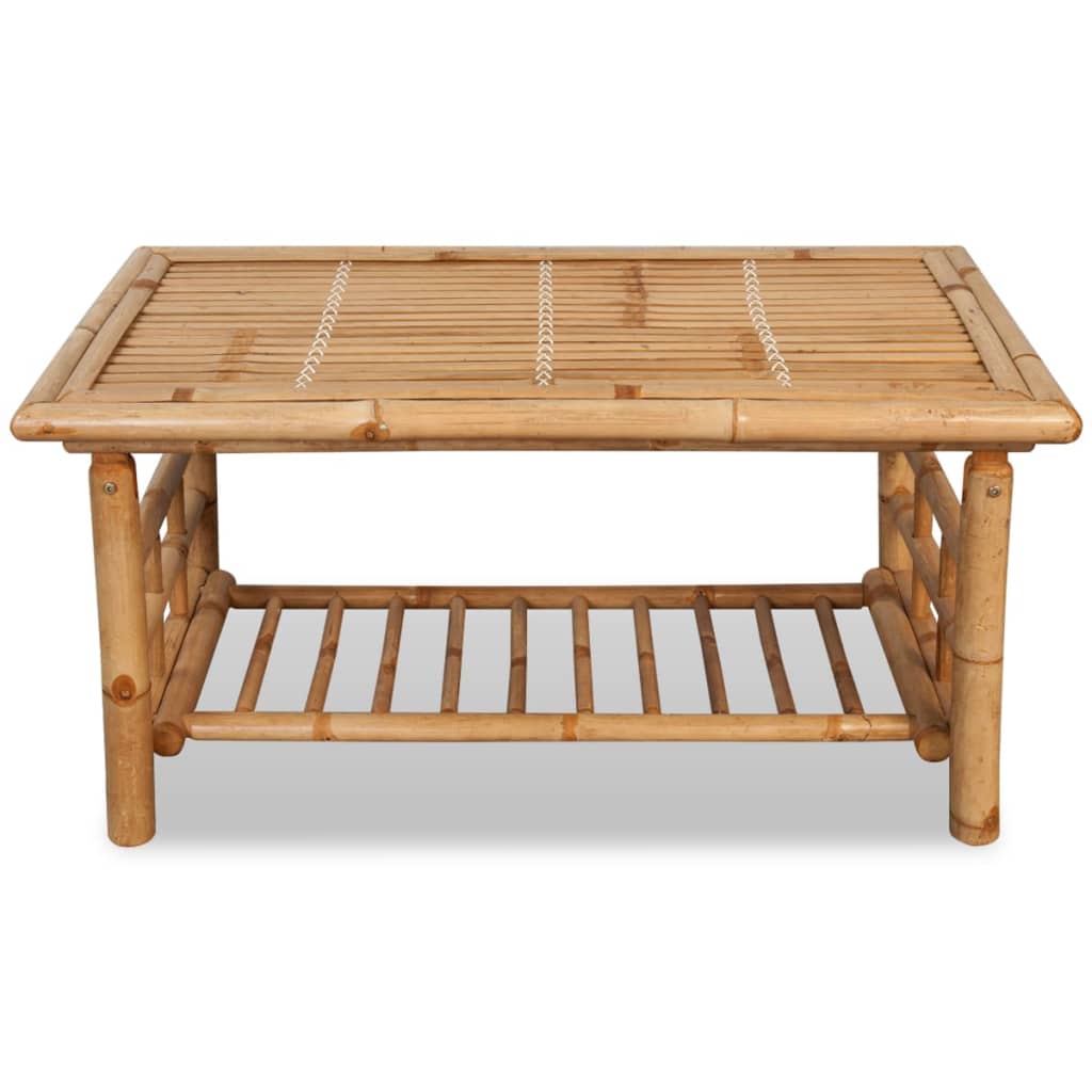 Salongbord Bambus 90X50X45 Cm