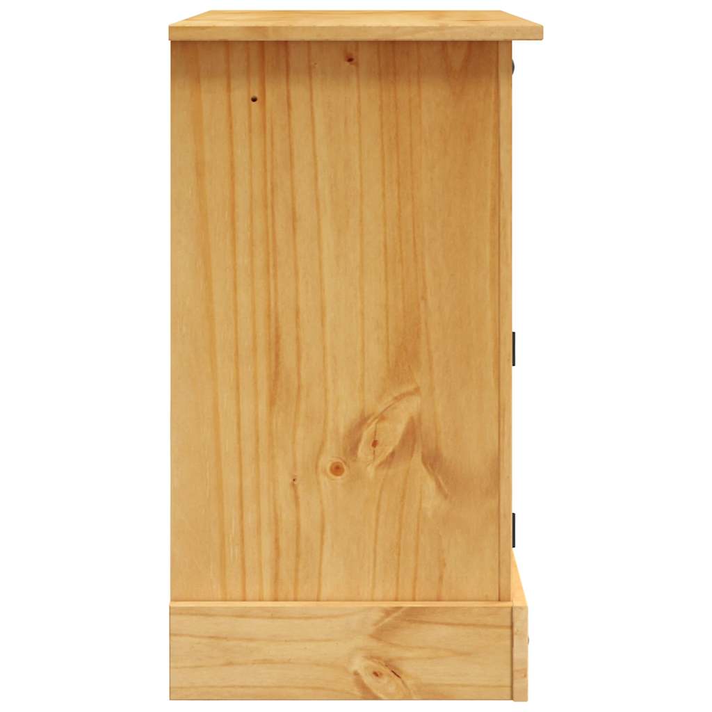 Tv-Benk Meksikansk Corona-Stil Furu 80X43X78 Cm