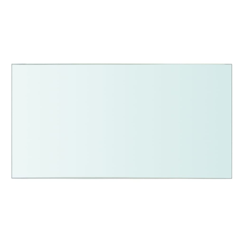Hyllepanel Klart Glass 30X15 Cm