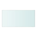 Hyllepanel Klart Glass 40X20 Cm