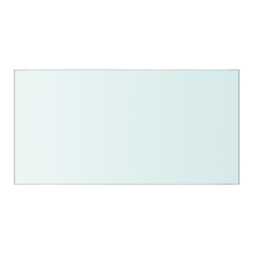 Hyllepanel Klart Glass 40X20 Cm