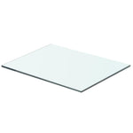 Hyllepanel Klart Glass 40X25 Cm