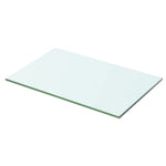 Hyllepanel Klart Glass 50X25 Cm