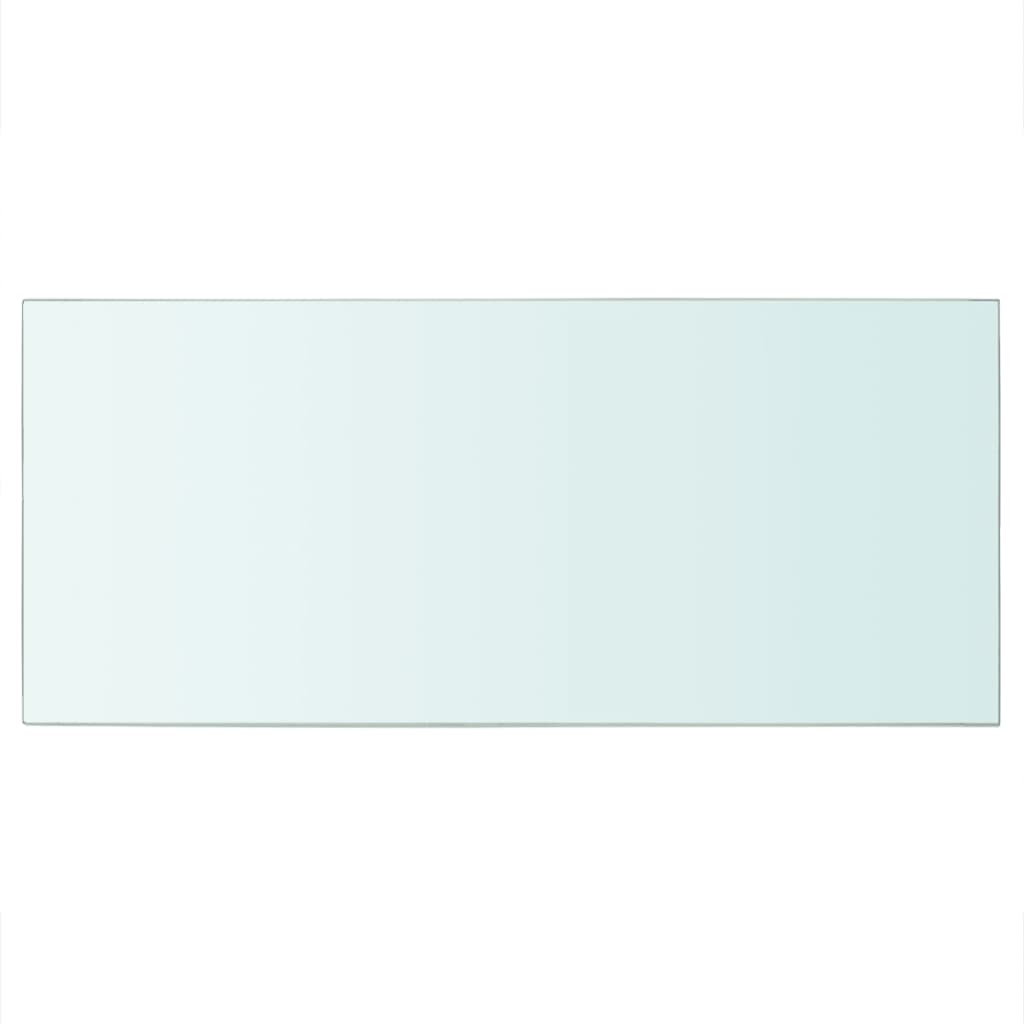 Hyllepanel Klart Glass 50X25 Cm