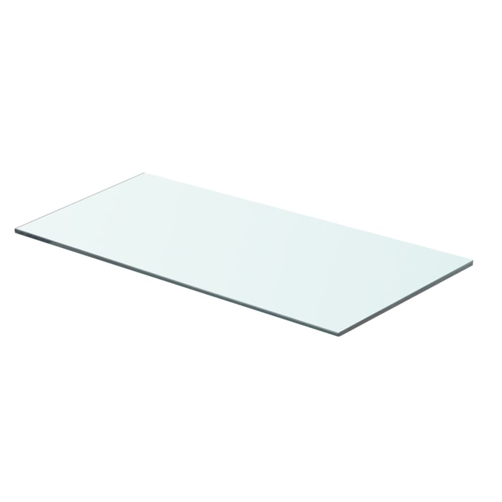 Hyllepanel Klart Glass 60X25 Cm