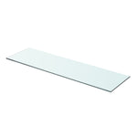Hyllepanel Klart Glass 70X20 Cm