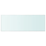 Hyllepanel Klart Glass 80X30 Cm