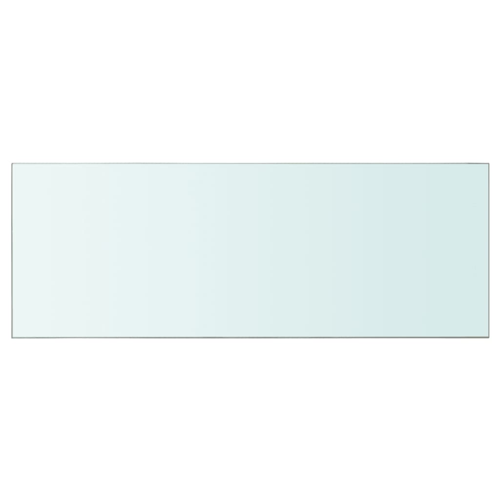 Hyllepanel Klart Glass 80X30 Cm