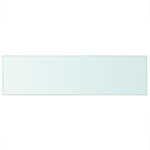 Hyllepanel Klart Glass 90X25 Cm