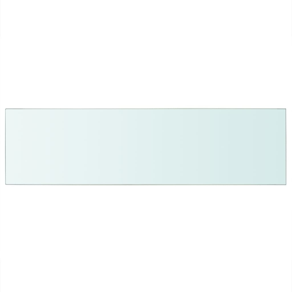 Hyllepanel Klart Glass 90X25 Cm