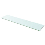 Hyllepanel Klart Glass 110X25 Cm