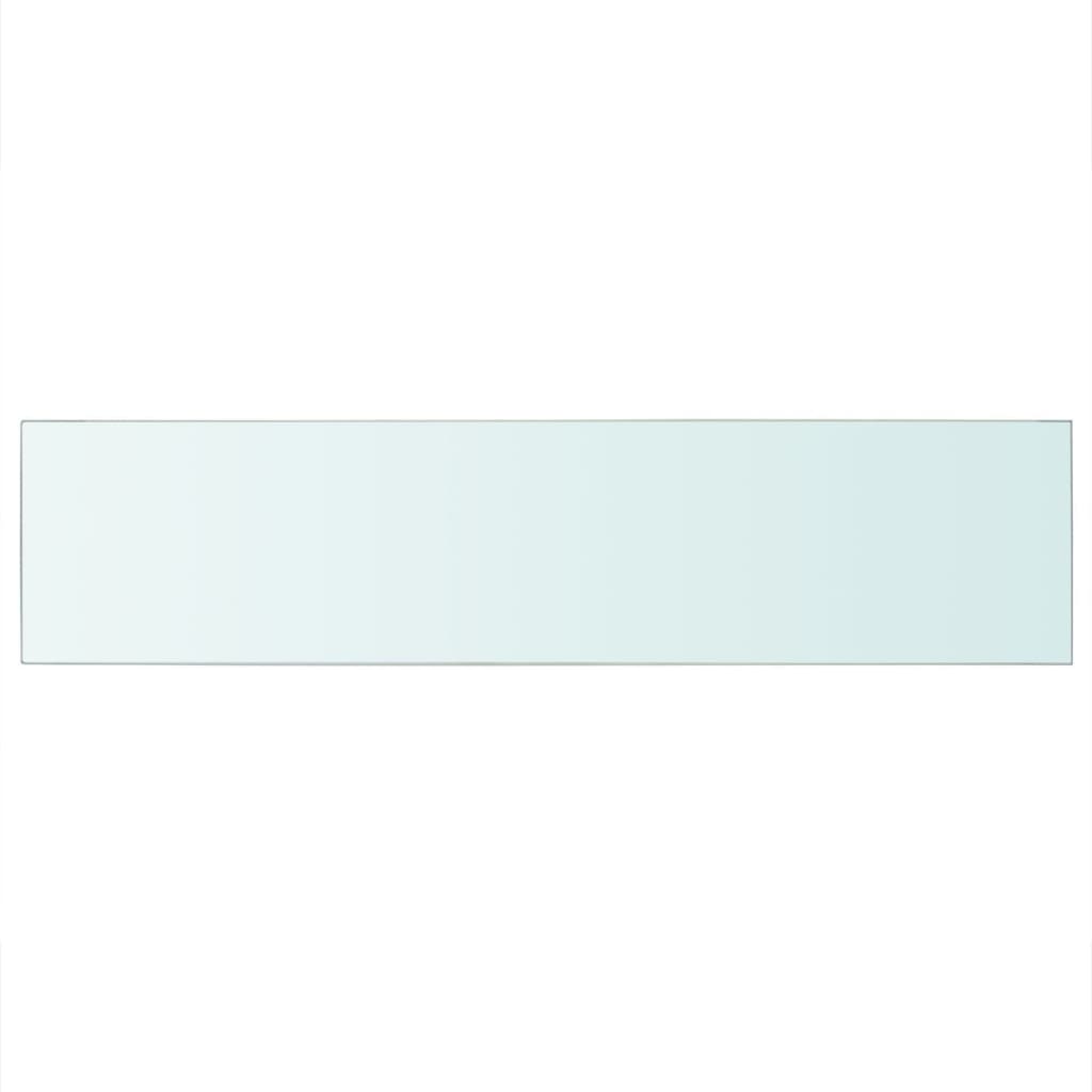 Hyllepanel Klart Glass 110X25 Cm