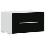 Tv-Møbel Med Skap Og Led-Lys 5 Deler Svart