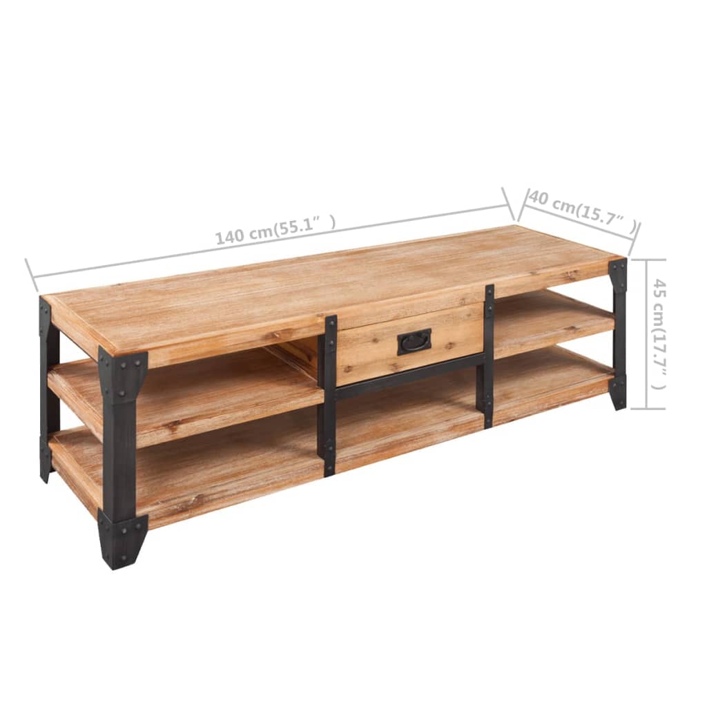 Tv-Benk Heltre Akasie 140X40X45 Cm