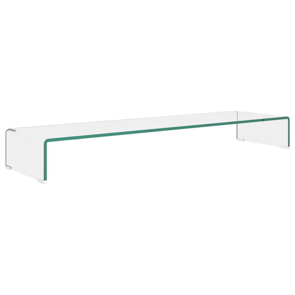 Tv-Benk Glass Klar 110X30X13 Cm