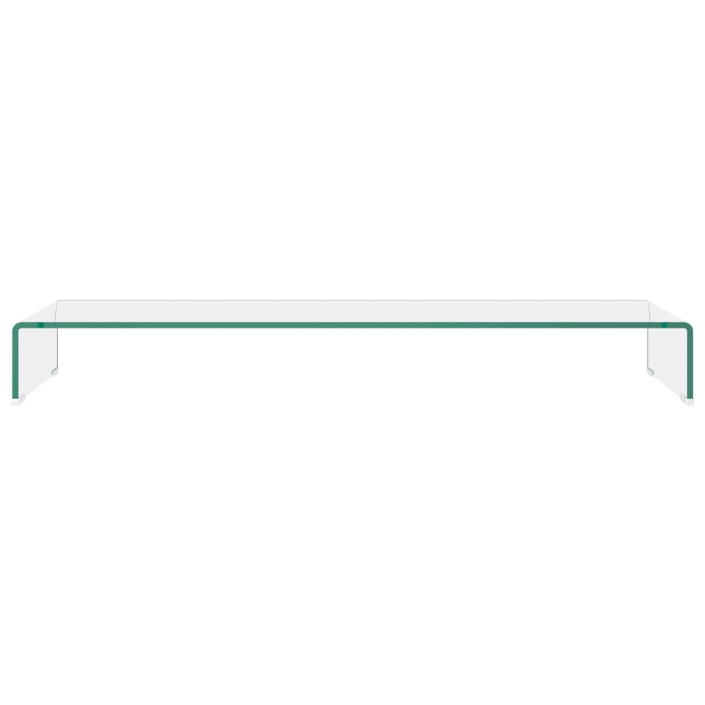 Tv-Benk Glass Klar 110X30X13 Cm