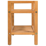 Skostativ Med 2 Hyller 50X27X40 Cm Heltre Eik