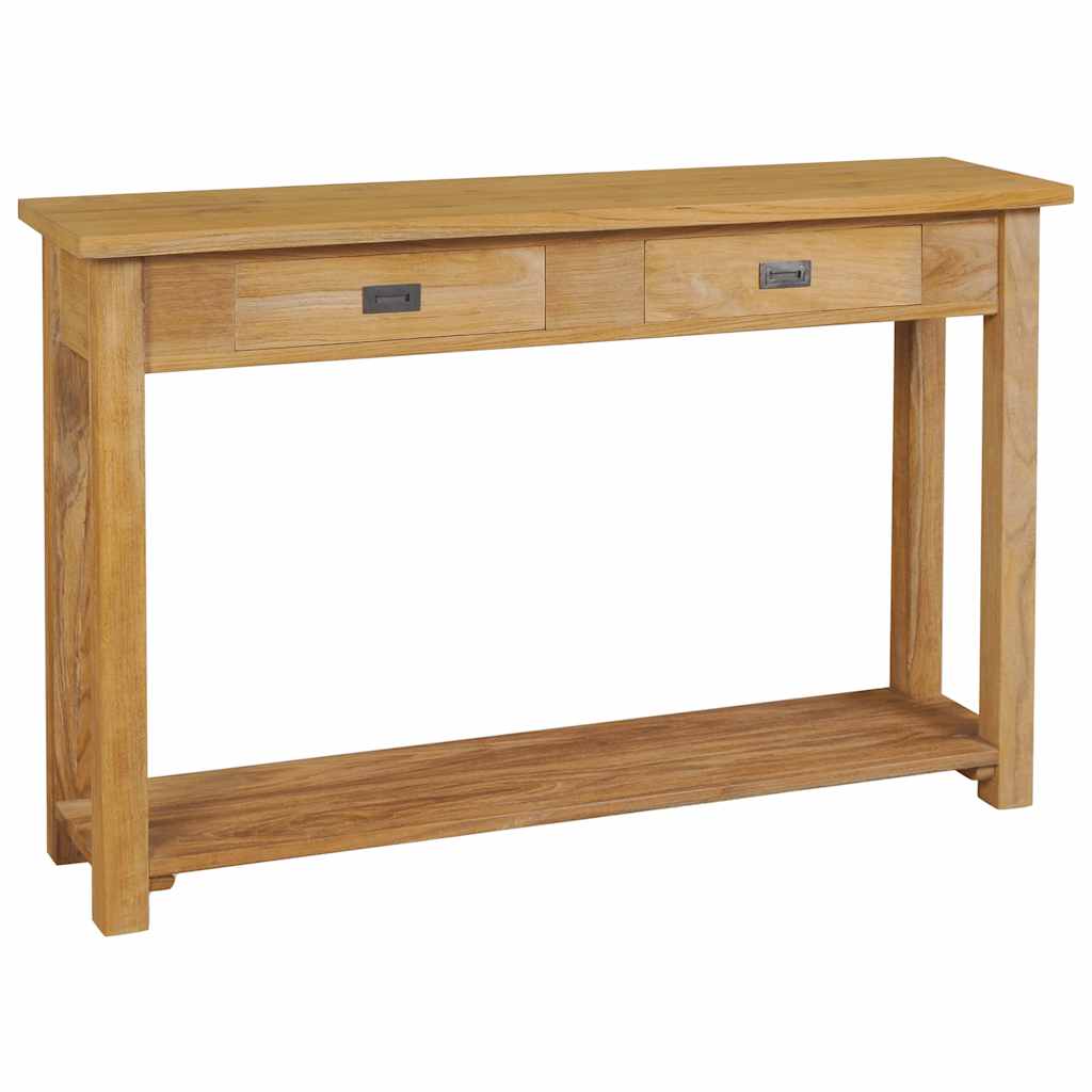 Konsollbord Massiv Teak 120X30X80 Cm