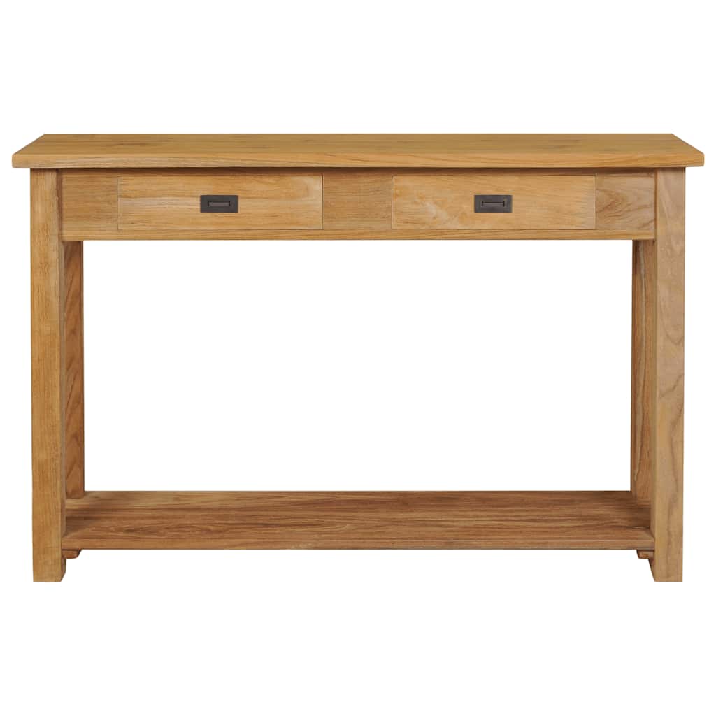 Konsollbord Massiv Teak 120X30X80 Cm