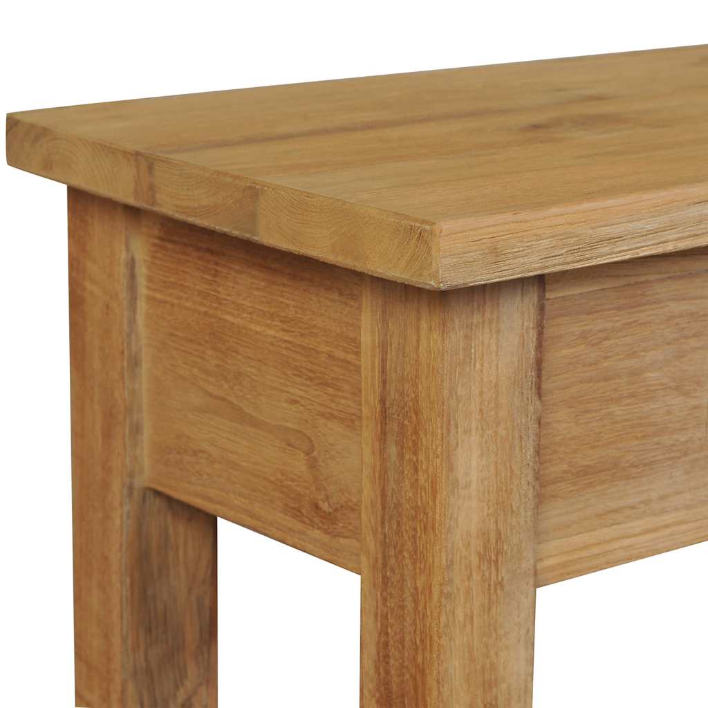 Konsollbord Massiv Teak 120X30X80 Cm