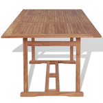 Hagebord 180X90X75 Cm Heltre Teak