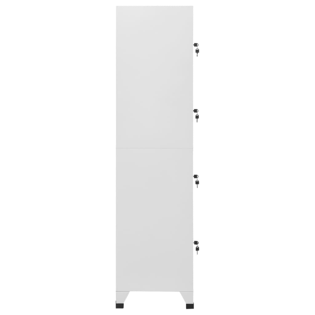 Garderobeskap Med 4 Rom 38X45X180 Cm