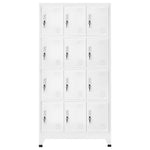 Garderobeskap Med 12 Rom 90X45X180 Cm
