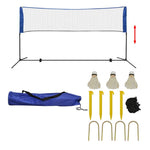 Badmintonnett Med Fjærballer 300X155 Cm