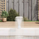 Bassengfontene Rustfritt Stål 64X30X52 Cm Sølv