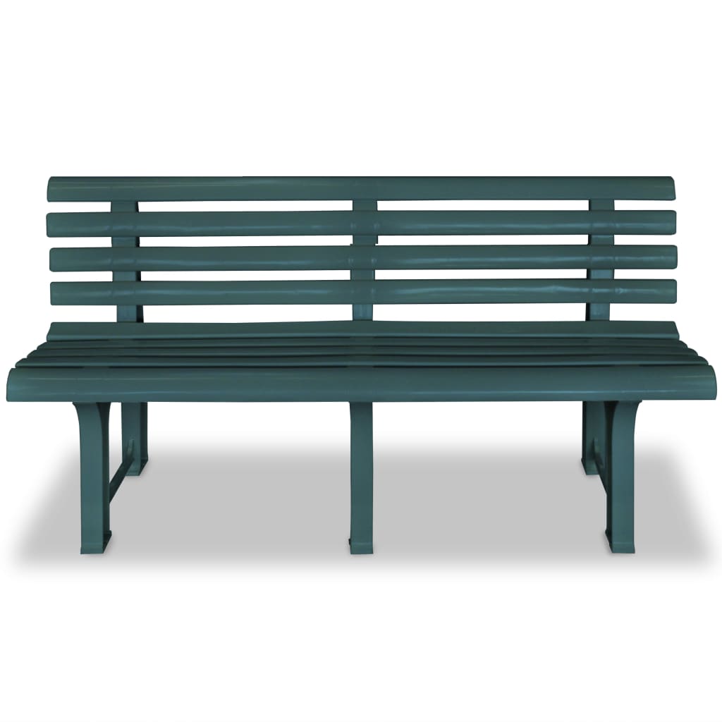 Hagebenk 145,5 Cm Plast Grønn
