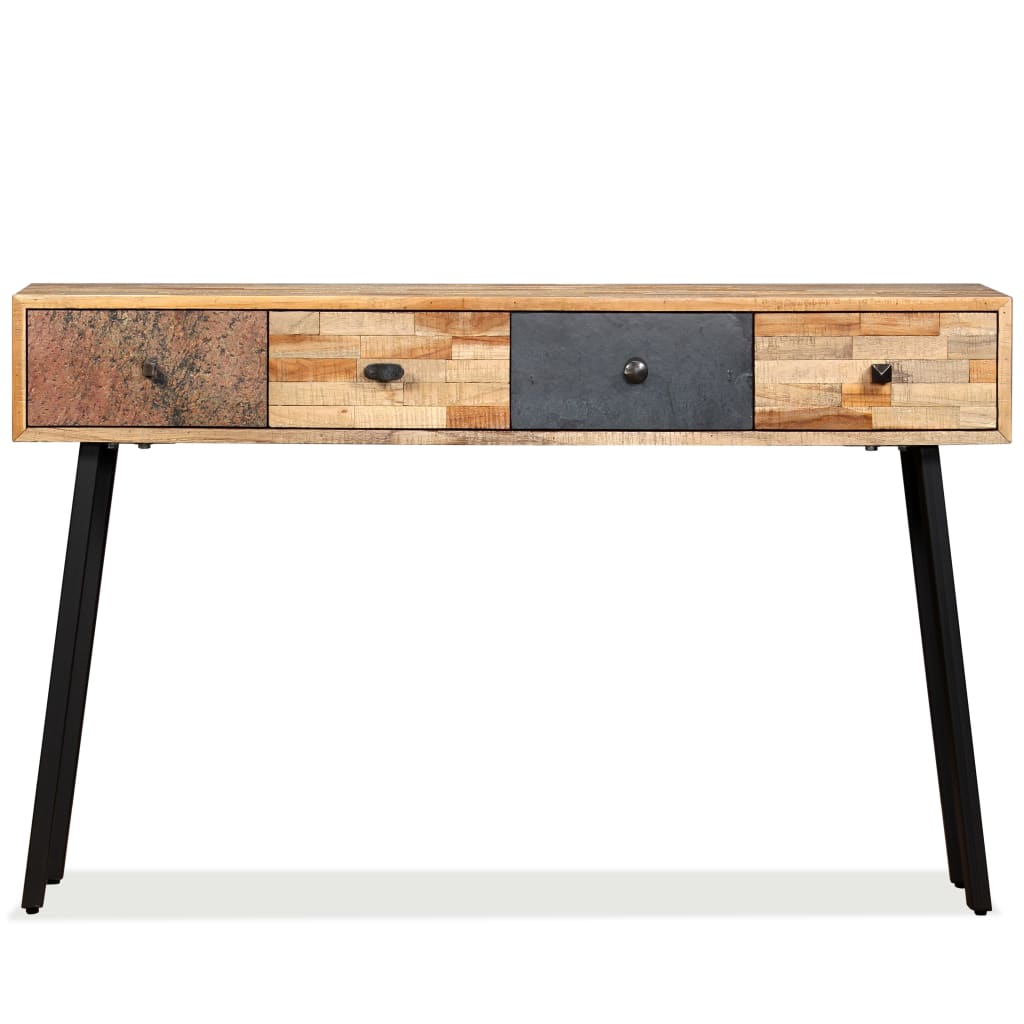 Konsollbord Gjenvunnet Heltre Teak 120X30X76 Cm