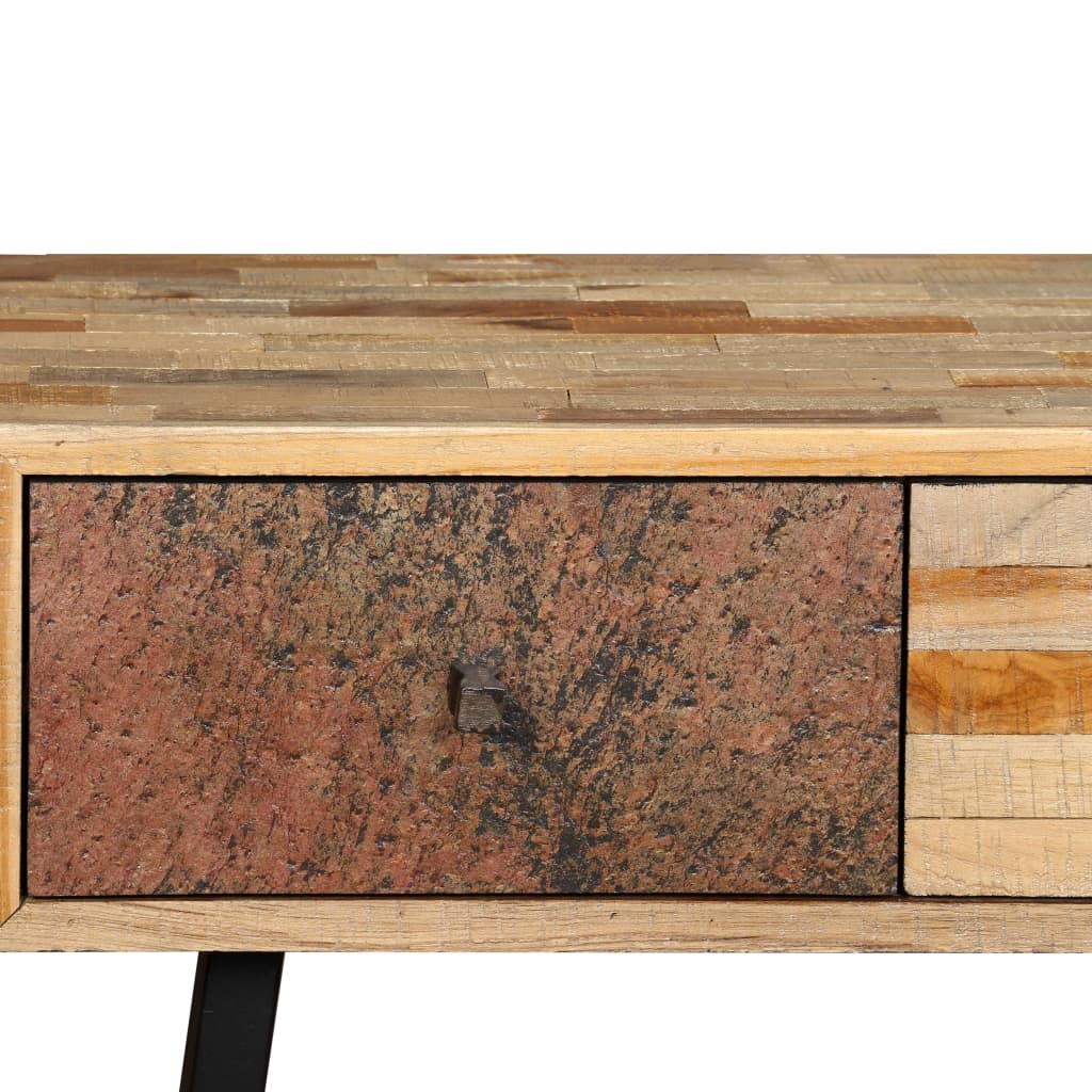 Konsollbord Gjenvunnet Heltre Teak 120X30X76 Cm