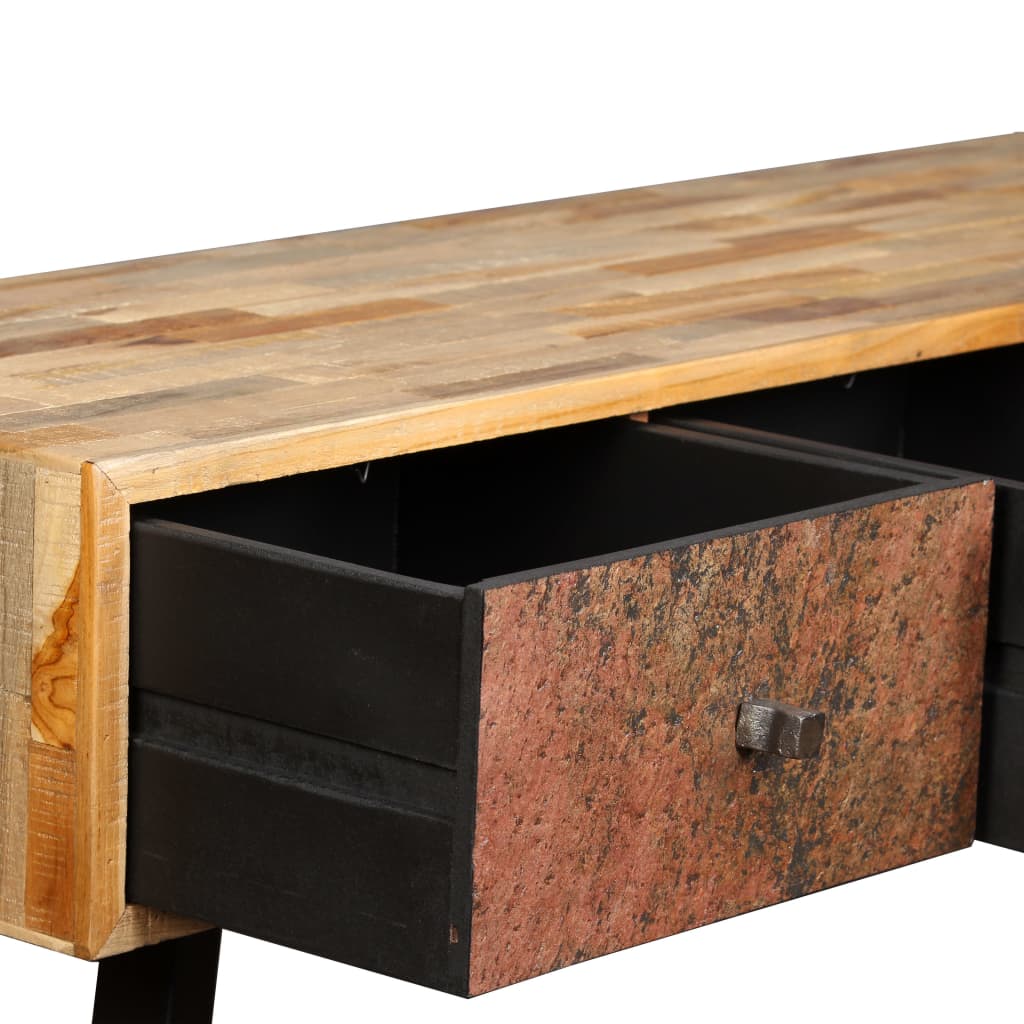 Konsollbord Gjenvunnet Heltre Teak 120X30X76 Cm