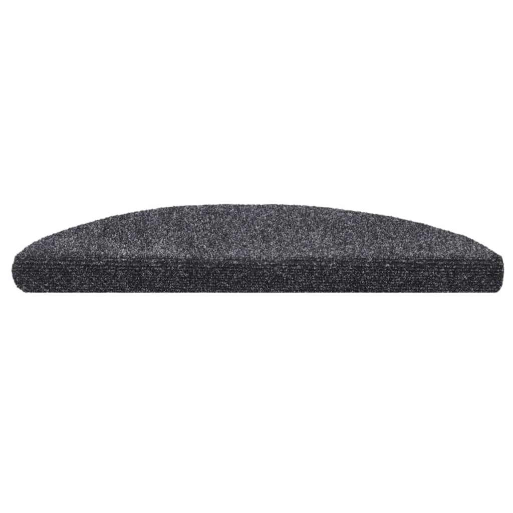 Selvklebende Trappematter Nålestempel 15 Stk 56X17X3Cm Mørk Grå
