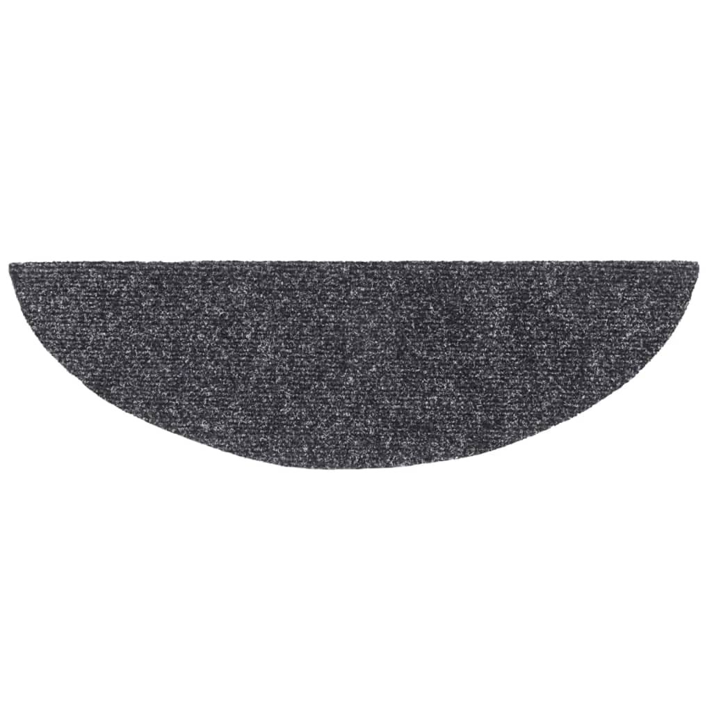 Selvklebende Trappematter Nålestempel 15 Stk 56X17X3Cm Mørk Grå