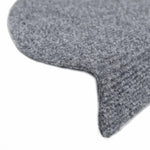 Selvklebende Trappematter Nålestempel 15 Stk 56X17X3Cm Lys Grå