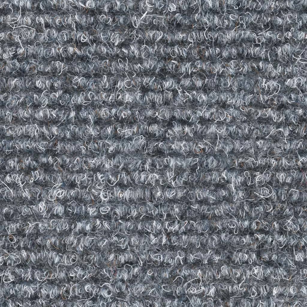 Selvklebende Trappematter Nålestempel 15 Stk 56X17X3Cm Lys Grå